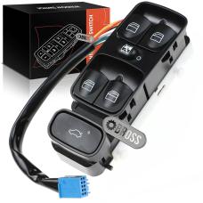 Блок управления, кнопки стеклоподъемника Mercedes Benz C-Class W203, C180, C200, C230, C240, C270, C280, C320, C350, A2038200110, 2038210679, A2038210679, short cable