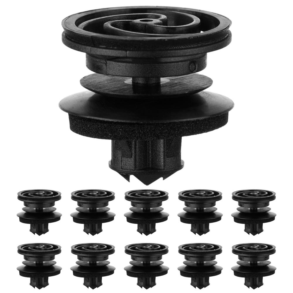 Клипса крепления обшивки ( карты ) двери Volkswagen Beetle , Golf 4 , Golf 5 , Passat B5 , Jetta IV , Bora , Sharan , Polo , Seat Cordoba , Leon , Ibiza , Toledo , Skoda Superb 3B0868243 (Комплект 10 штук)