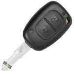 Корпус ключа на 2 кнопки Opel Vivaro , Movano , Nissan Primastar , Interstar , Renault Master , Trafic , Kangoo ( лезвие VAC102 )