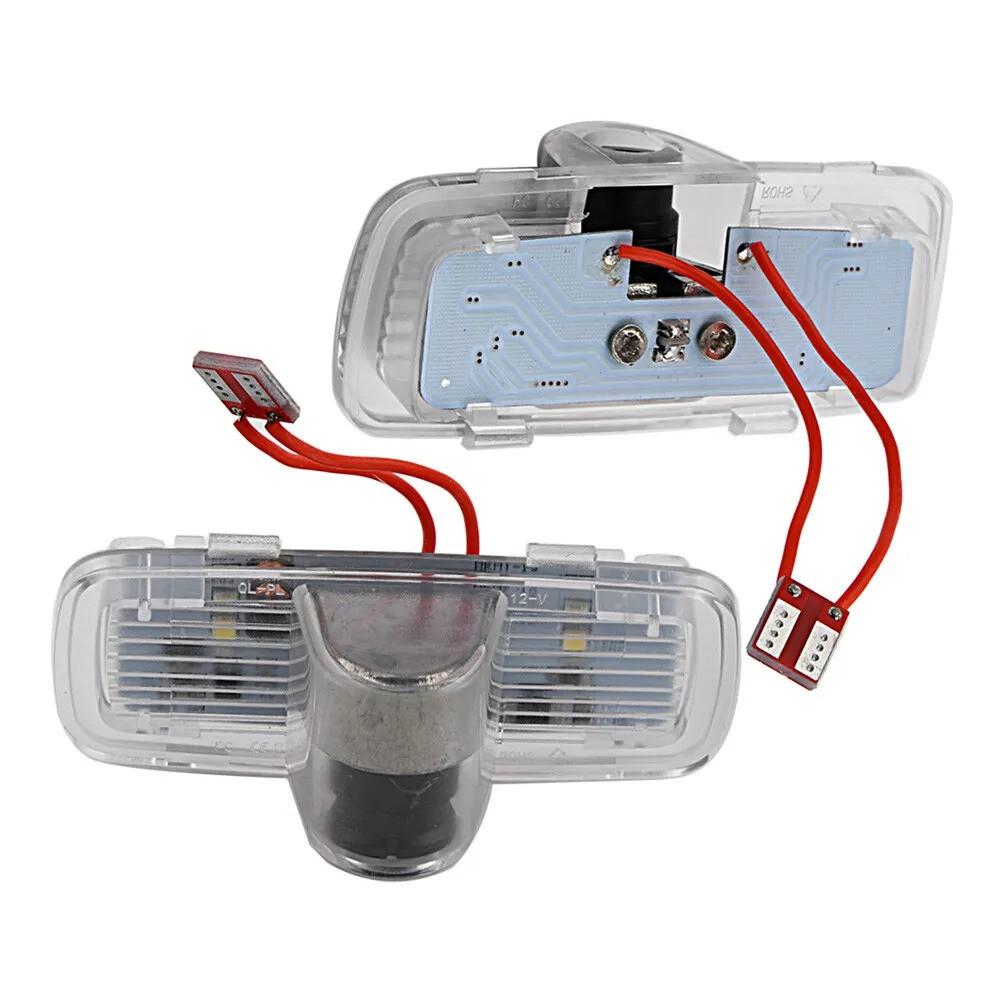 LED проекция подсветка логотипа двери Honda Accord 7, Pilot, Crosstour (СИНИЕ 2 шт)