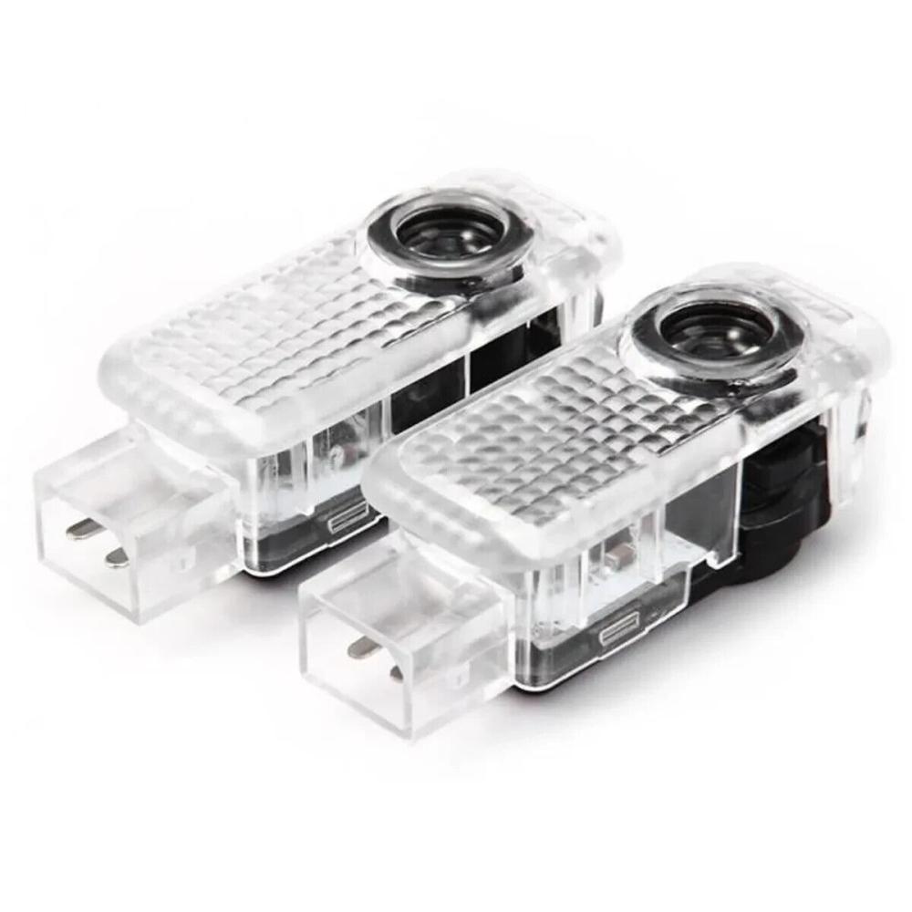 КОМПЛЕКТ LED проекция подсветка логотипа дверей Audi A1 A3 A4 A5 A6 A7 A8 B7 A6 R8 Q3 Q5 Q7 RS ( S-line )