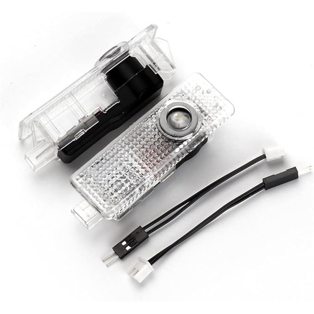 LED проекция подсветка логотипа для дверей Land Rover Range Rover, Freelander 2, Discovery (комплект 2 шт.)