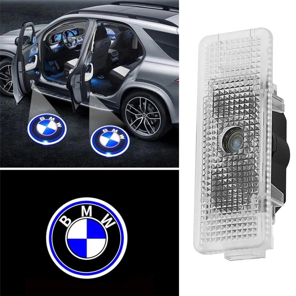 LED проекция подсветка логотипа для дверей BMW E39, X5 E53 (комплект 2 шт.)