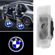 LED проекция подсветка логотипа для дверей BMW E39, X5 E53 (комплект 2 шт.)
