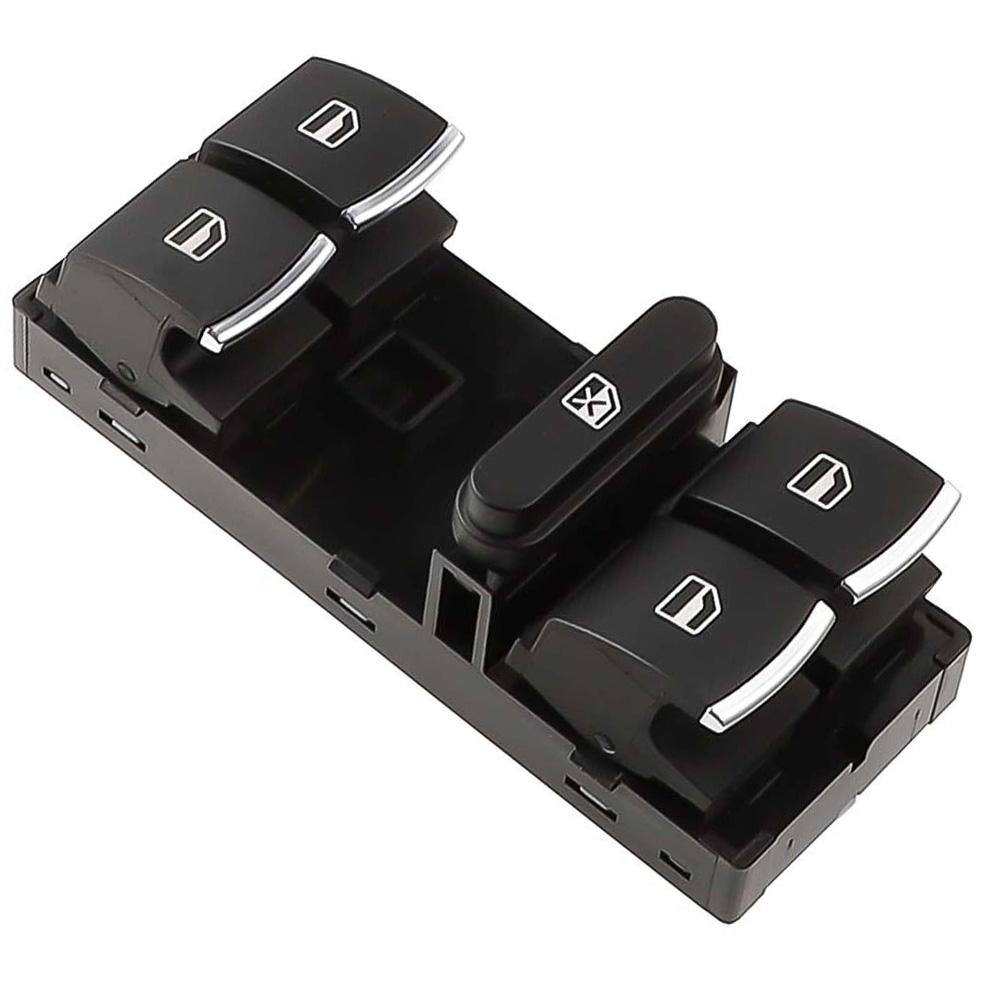 Блок управления, кнопки стеклоподъемника Volkswagen Jetta 5, 6, Passat B6, B7, Golf 5, 6, 5ND959857, 5K4959857, 1Z0959858, 5ND959855