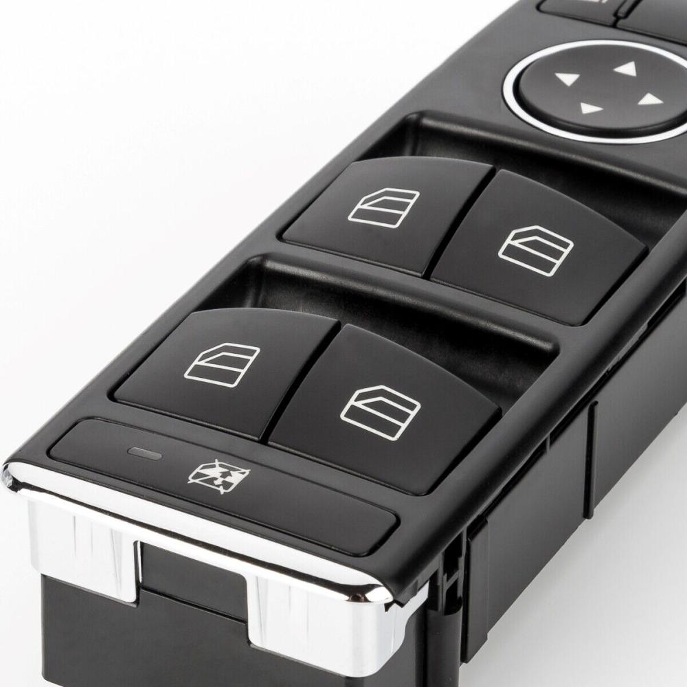 Блок управления, кнопки стеклоподъемника Mercedes-Benz C-class W204, E-class W212, ML GL W166, GLK X204, GLA, Infiniti QX30, Q30 A2049055302 (без складывания зеркал)
