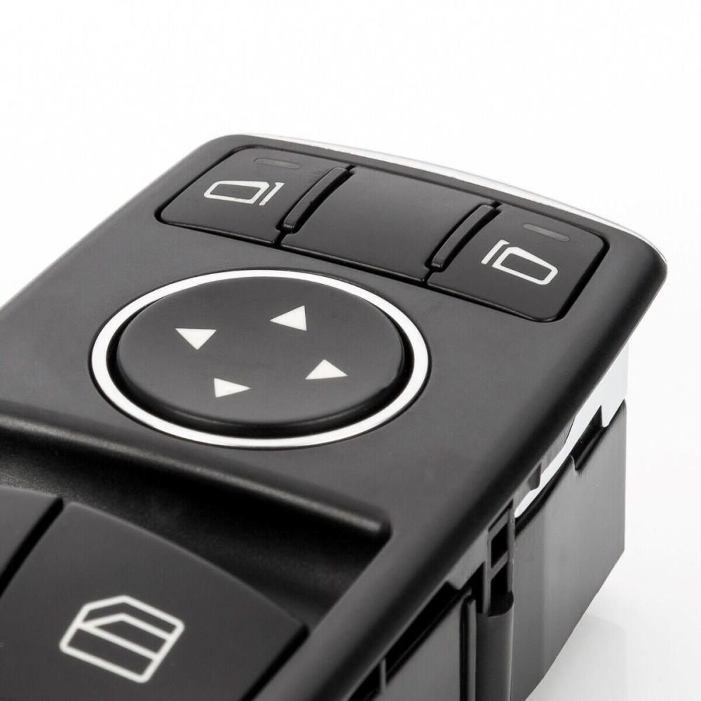 Блок управления, кнопки стеклоподъемника Mercedes-Benz C-class W204, E-class W212, ML GL W166, GLK X204, GLA, Infiniti QX30, Q30 A2049055302 (без складывания зеркал)