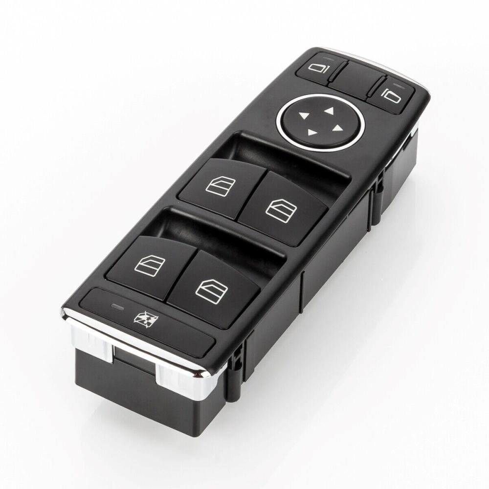 Блок управления, кнопки стеклоподъемника Mercedes-Benz C-class W204, E-class W212, ML GL W166, GLK X204, GLA, Infiniti QX30, Q30 A2049055302 (без складывания зеркал)