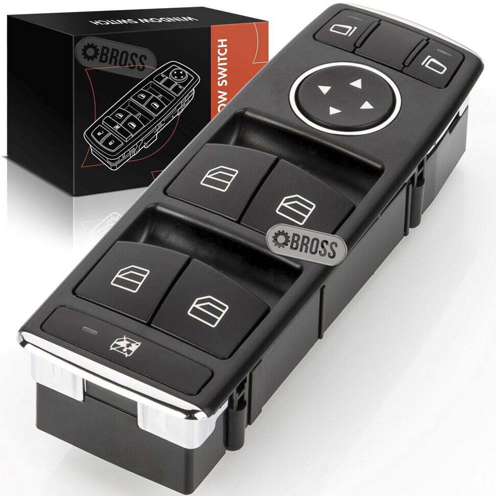 Блок управления, кнопки стеклоподъемника Mercedes-Benz C-class W204, E-class W212, ML GL W166, GLK X204, GLA, Infiniti QX30, Q30 A2049055302 (без складывания зеркал)