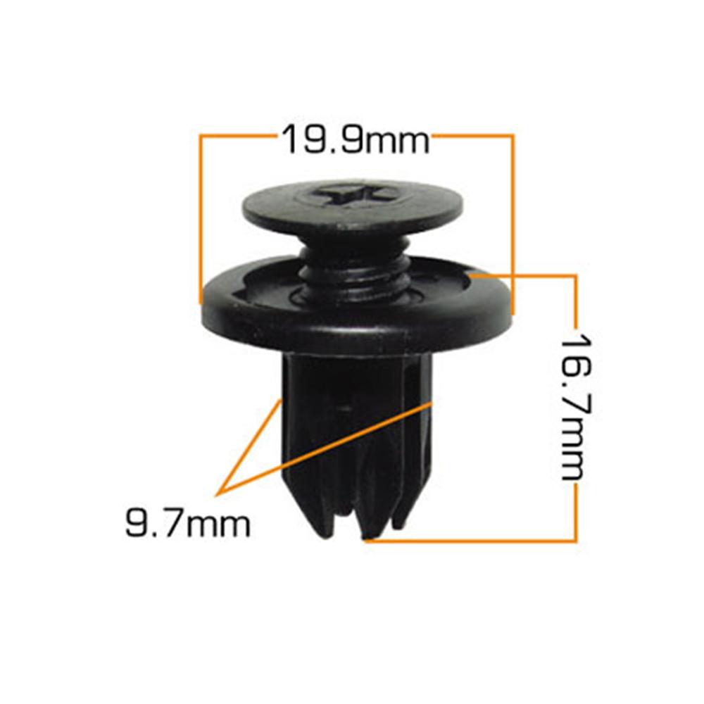 Клипса крепления бампера, деталей бампера Honda, BMW, Chevrolet, Mazda, Nissan, Toyota, SsangYong, Daewoo 91503-SP0-00, 09409-09302, 09409-09303