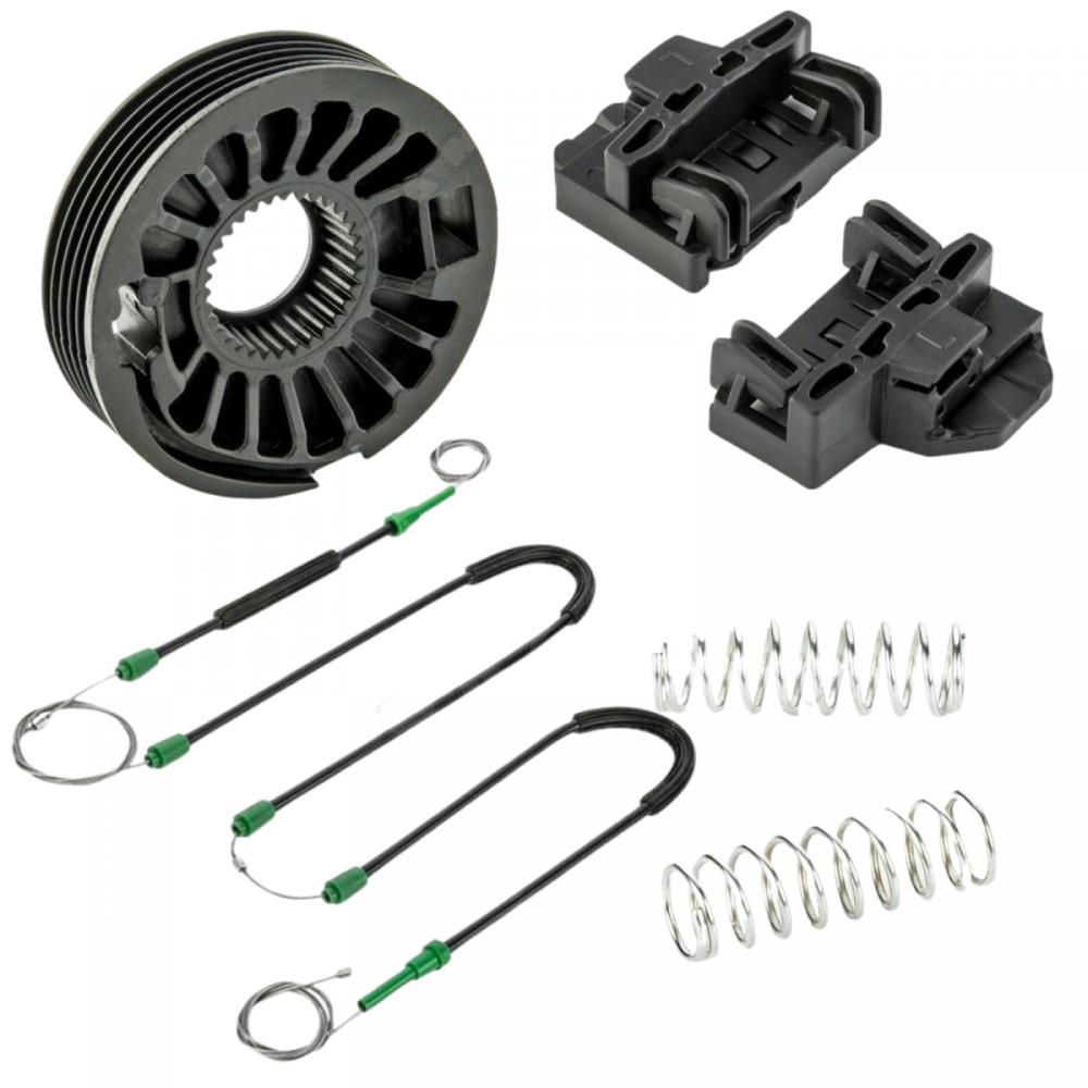 Стеклоподъемник передний левый Volkswagen Passat B5 , Skoda Superb 1 3B1837461 (трос ремкомплект)