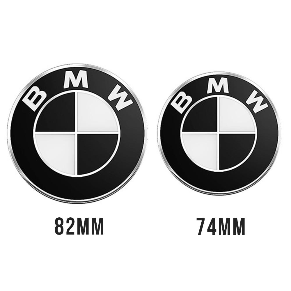 Эмблема логотип шильдик значок капота , багажника BMW E30 E32 E34 E36 E38 E39 E46 E60 E65 E66 E90 E91 E92 E93 X5 (E53 E70) X6 51148132375 ( черная 82мм)