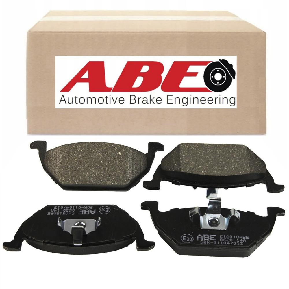 Тормозные колодки передние ABE C1A018ABE, дисковые для Skoda Octavia A4 Tour