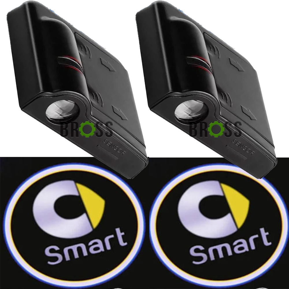 LED проекция подсветка логотипа для дверей Smart (универсальный комплект 2 шт.)