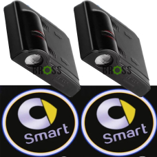 LED проекция подсветка логотипа для дверей Smart (универсальный комплект 2 шт.)